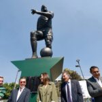 Pablo Lemus Navarro, Gobernador de Jalisco, da inicio a la escultura monumental ‘La Canarihna’