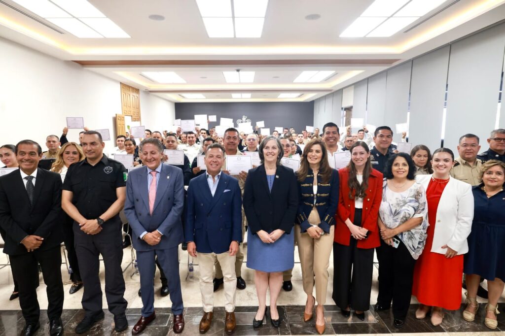 Cierre del proyecto ‘Inglés para Seguridad de Estadios’ entre el Gobierno de Jalisco y el Consulado General de EE. UU. en Guadalajara, de cara al Mundial 2026