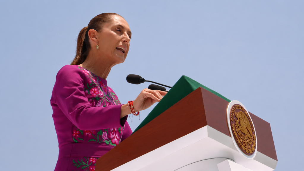 La presidenta Claudia Sheinbaum reafirma la fortaleza del Estado Mexicano