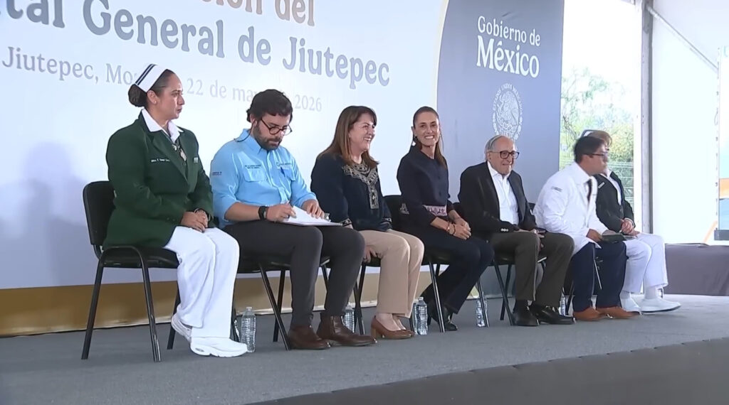 Sheinbaum inaugura hospital del IMSS Bienestar en Jiutepec; beneficiará a más de 200 mil habitantes
