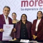 Ruiz Uribe oficializa su registro como aspirante a la Coordinación de la Defensa de la Transformación y la Soberanía Nacional en Baja California