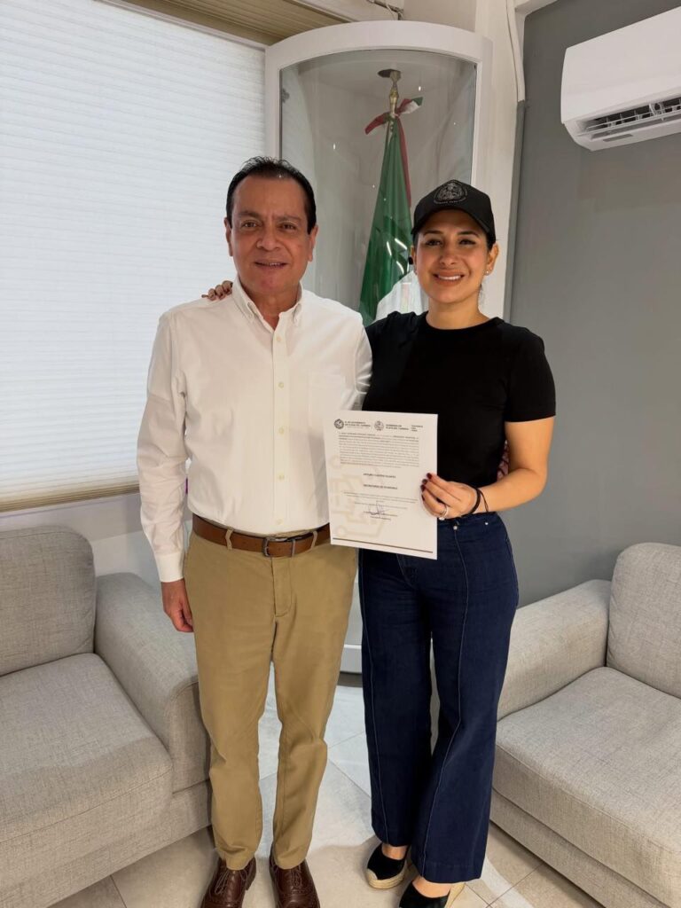 Estefanía Mercado nombra a Arturo Castro en la nueva Secretaría de Gobierno