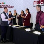 Saúl González Núñez se inscribe como candidato a la Coordinación de la Defensa de la Transformación en Baja California Sur