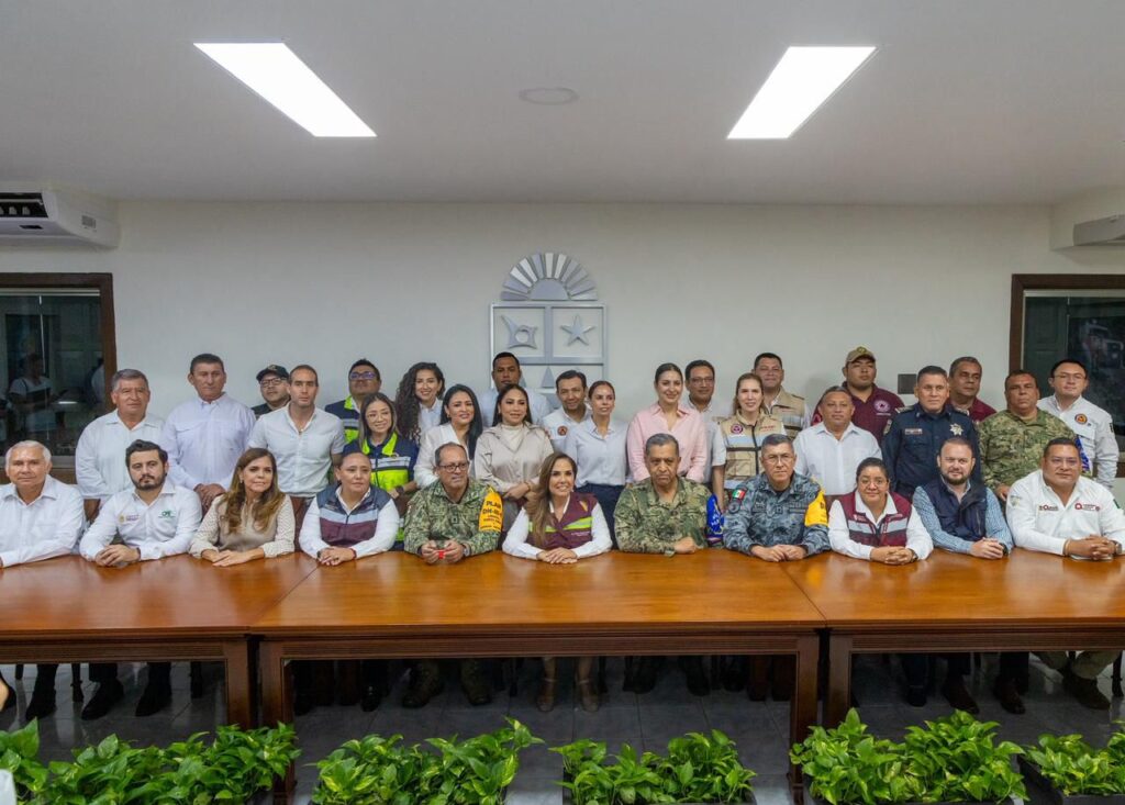 Estefanía Mercado se une a la estrategia estatal de prevención ante la temporada de lluvias y ciclones tropicales 2026