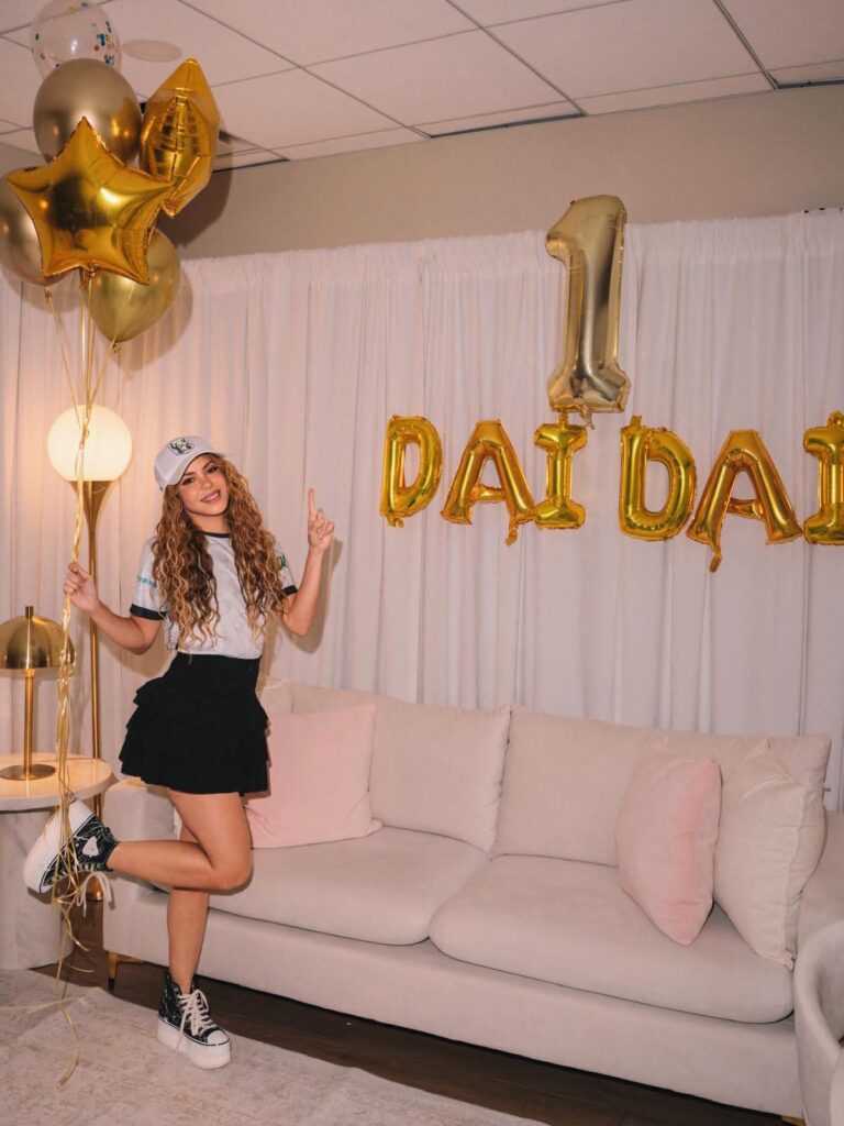 Shakira triunfa en Spotify: “Dai Dai” alcanza el primer lugar a nivel global y hace historia