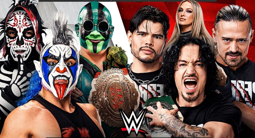 ¡La lucha mexicana irrumpe en WWE! Los Perros del Mal defenderán sus títulos contra La Parka, Mr. Iguana y Psycho Clown