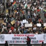 Marcha en CDMX por el 58 aniversario de Tlatelolco demanda justicia