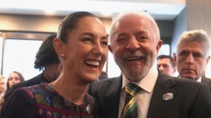 Sheinbaum y Lula fortalecen su alianza tras el triunfo electoral en Brasil; se comprometen a defender la soberanía