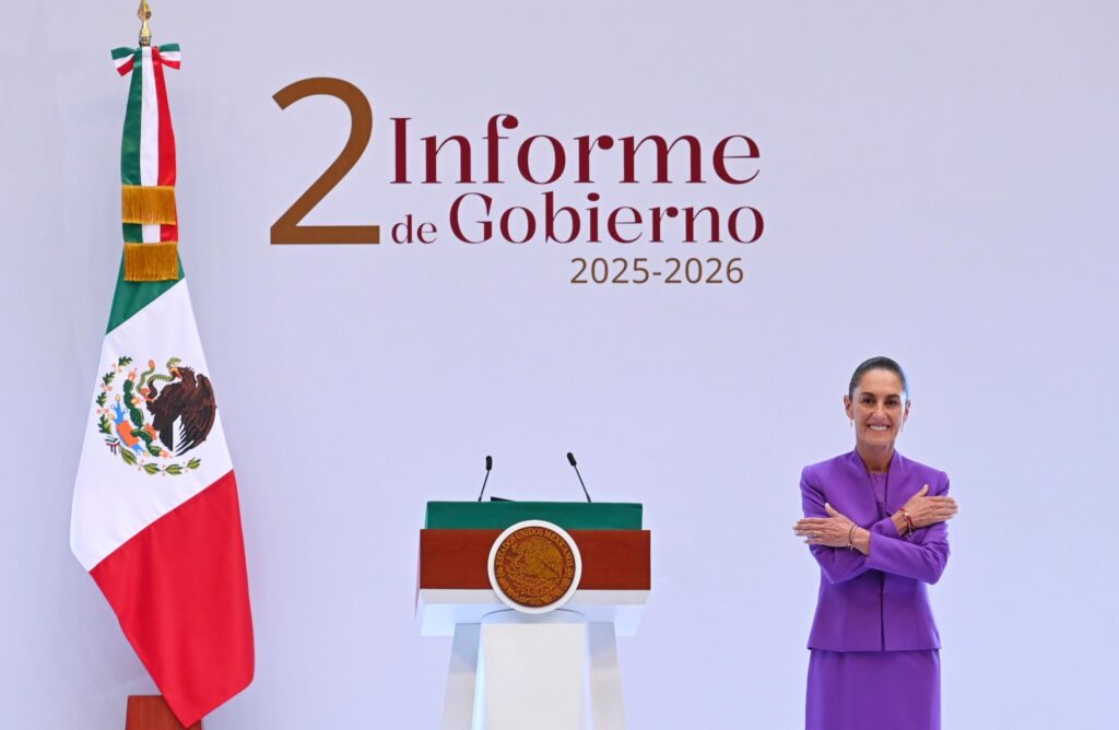 Sheinbaum resalta avances en seguridad, economía y programas sociales en su Segundo Informe de Gobierno